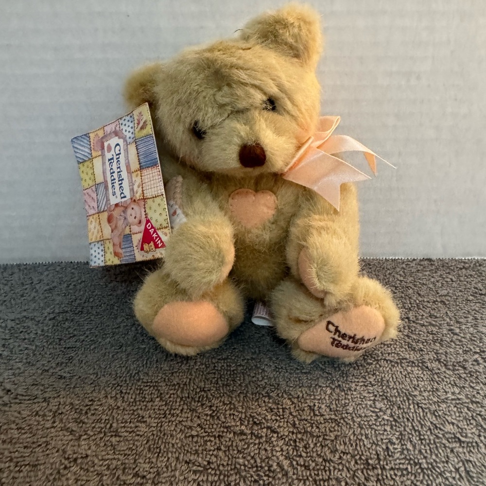 Cherished Teddies Plush Bear "Tyler" by Dakin with tag 1994 #06045
